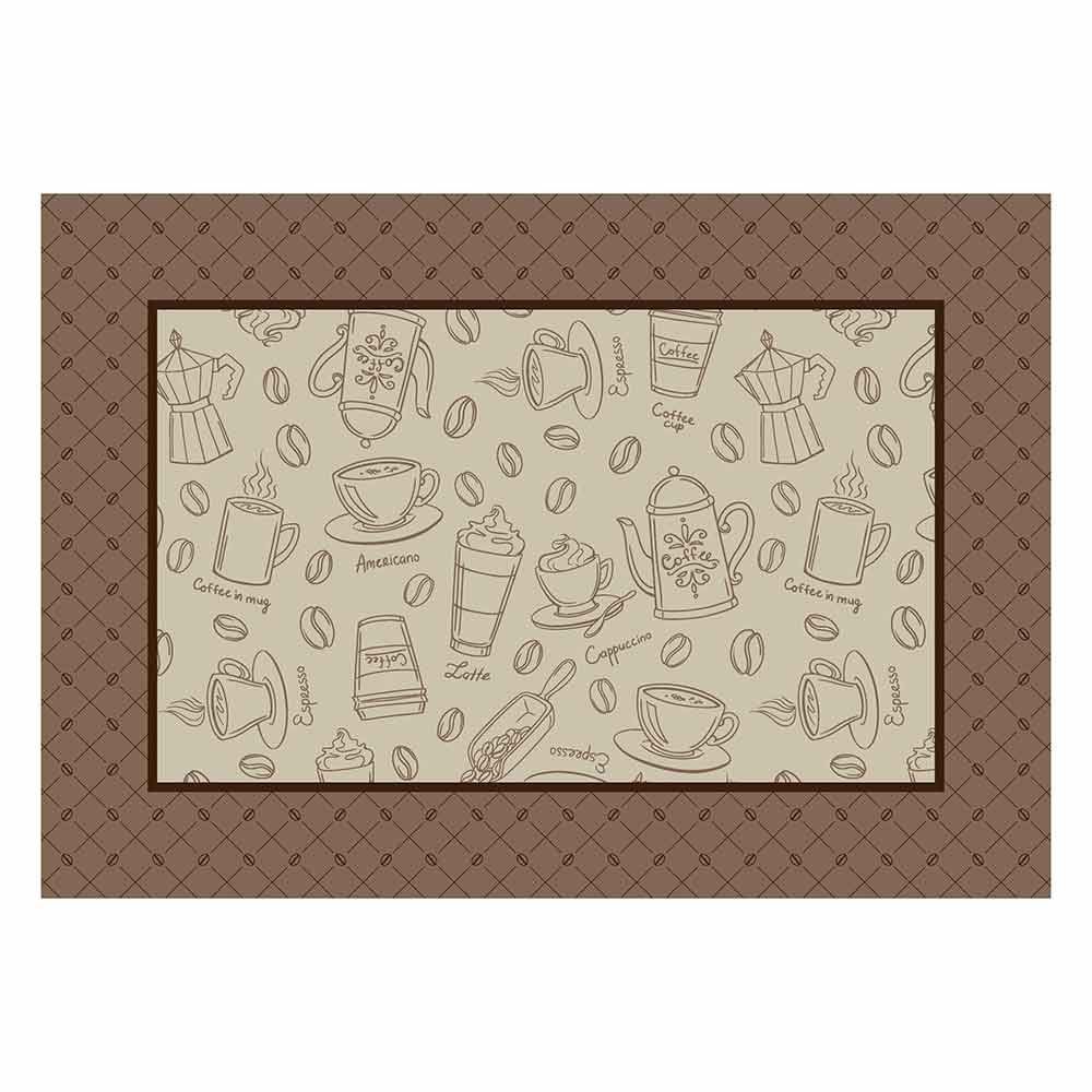 Fundo de Prato 45 X 31 cm Clean Athenas Döhler - Desenho Café
