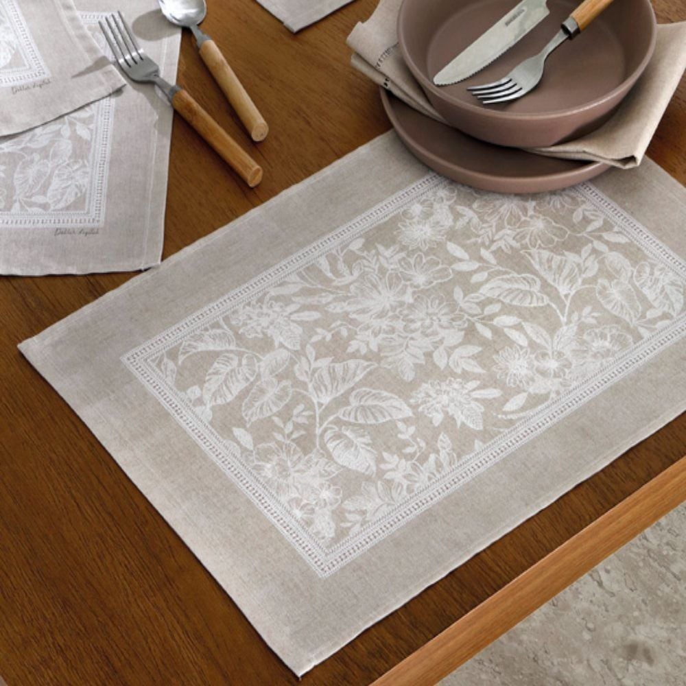 Fundo De Prato 45 X 31 Cm Clean Renova Döhler - Alana Bege