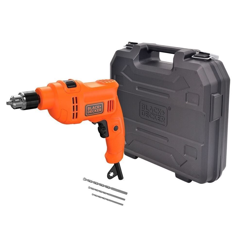 Furadeira de Impacto 3/8 550W Black And Decker BED710550K