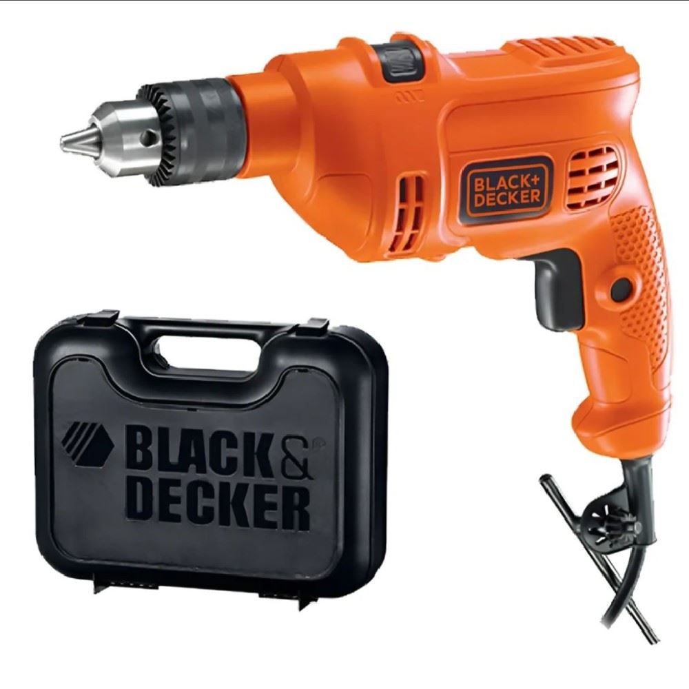 Furadeira de Impacto 3/8 560 Watts Black And Decker TM500K