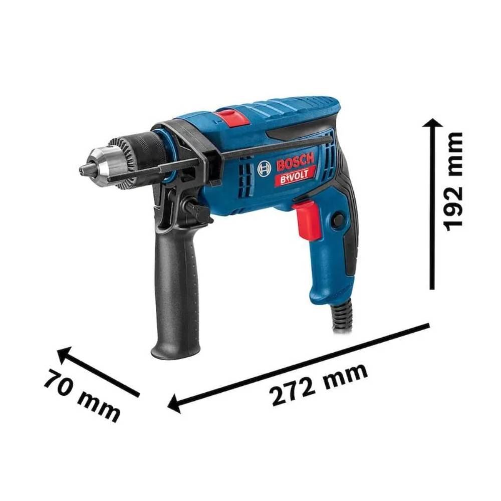 Furadeira De Impacto Bosch Gsb 13 Re 750W - Bivolt