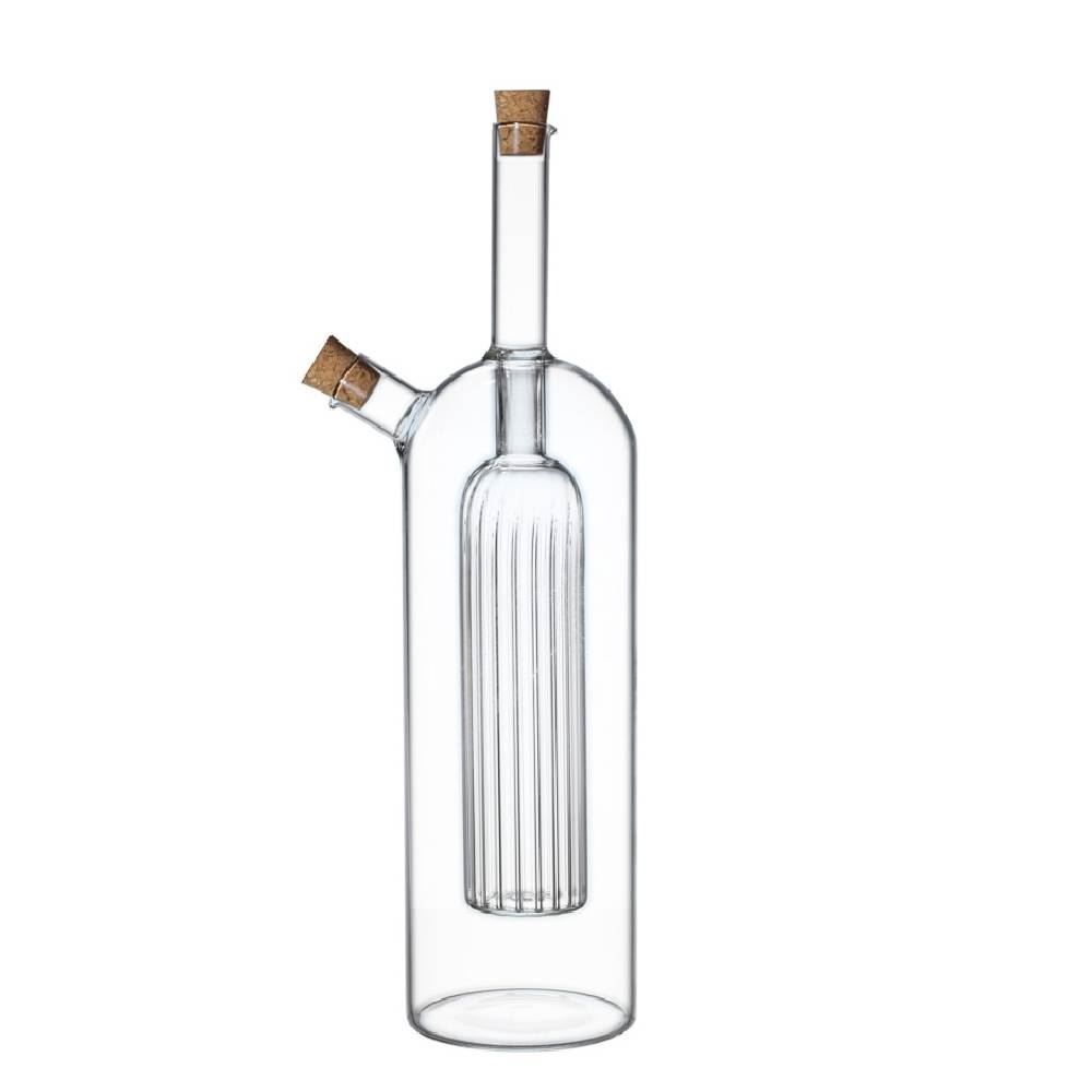 Galheteiro 2 Em 1 De Vidro Boro 140-470Ml - Hauskraft