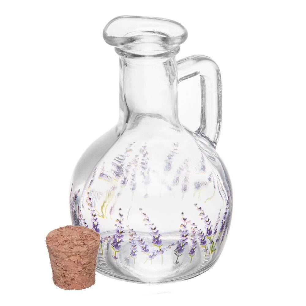 Galheteiro de Vidro com Tampa Cortiça 185Ml Lyor - Provence