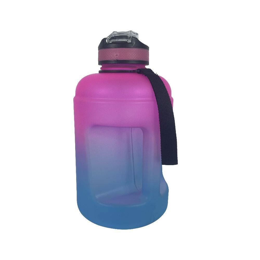 Garrafa De Água Academia 2,2L Havan Casa - Rosa/Azul