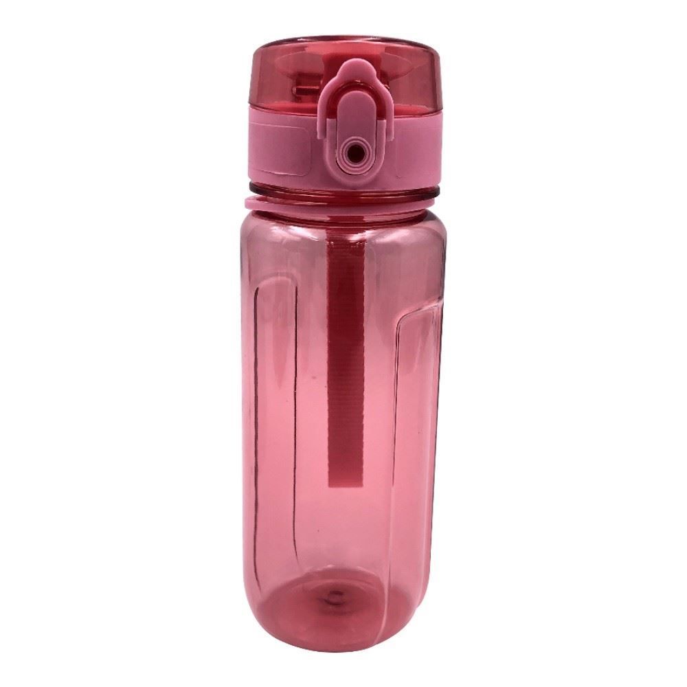 Garrafa De Água Com Alça Plástico Havan Casa 500Ml - Rosa