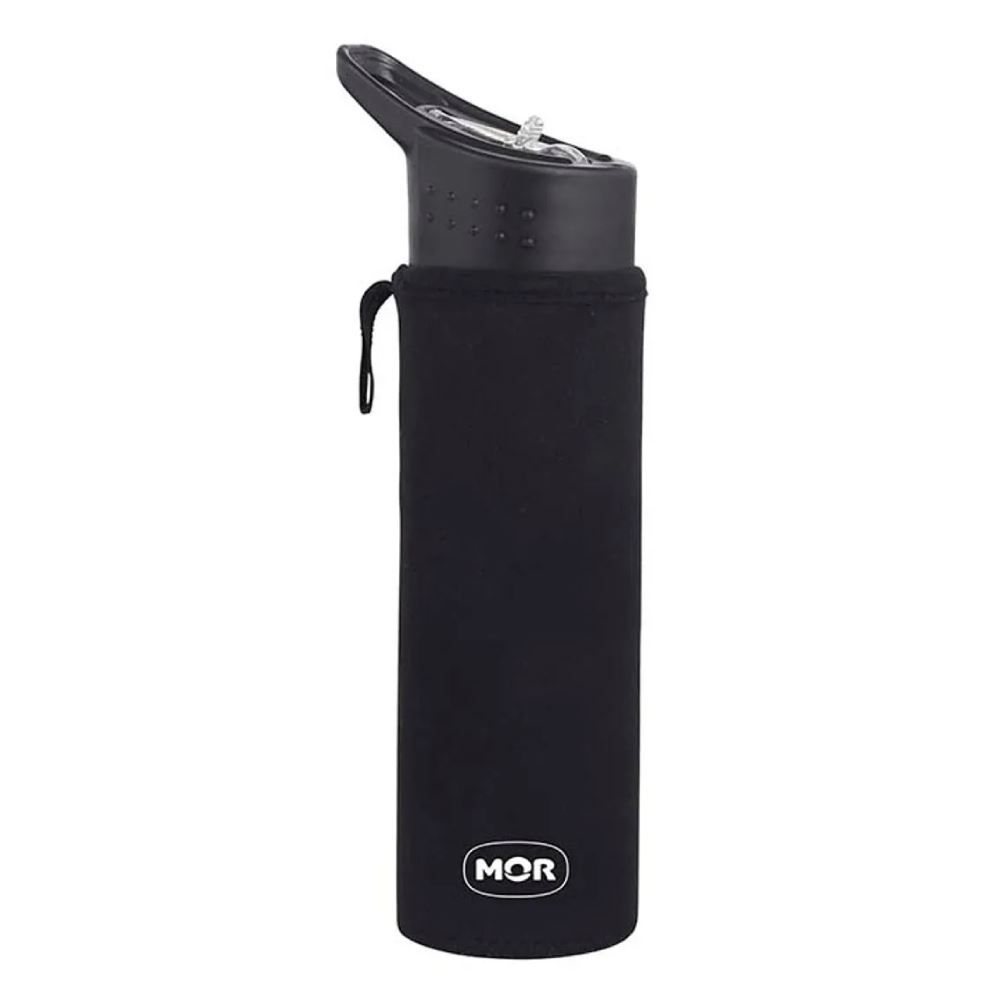 Garrafa de Água Aço Inox Mor Sport To Go 750Ml - Prata