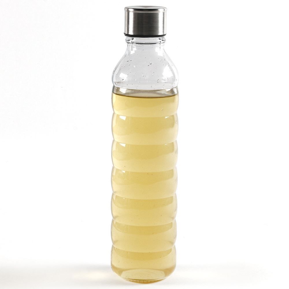 Garrafa De Vidro Anéis Allmix 750Ml - Transparente