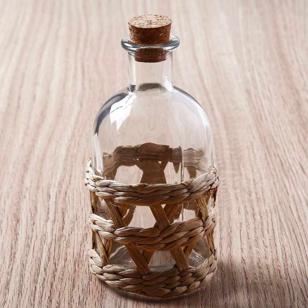 Garrafa De Vidro Com Fibra Natural Wolff - 180ml