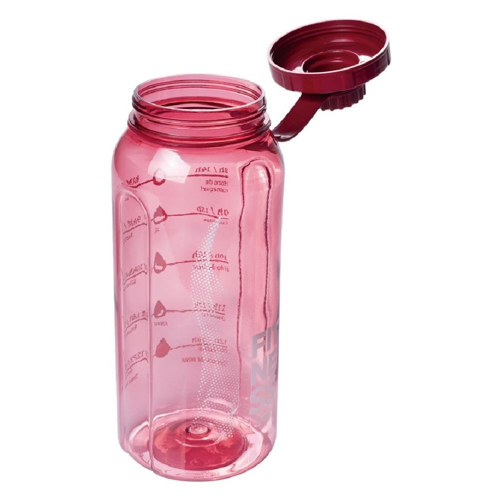 Garrafa Sport Fitness Plasútil 1,5 Litros - Bordô