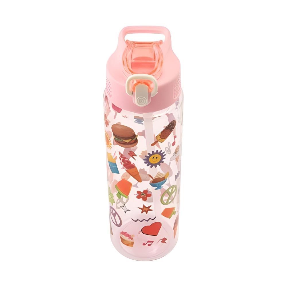 Garrafa Squeeze Imagens Flashgoods 800Ml - Sortido