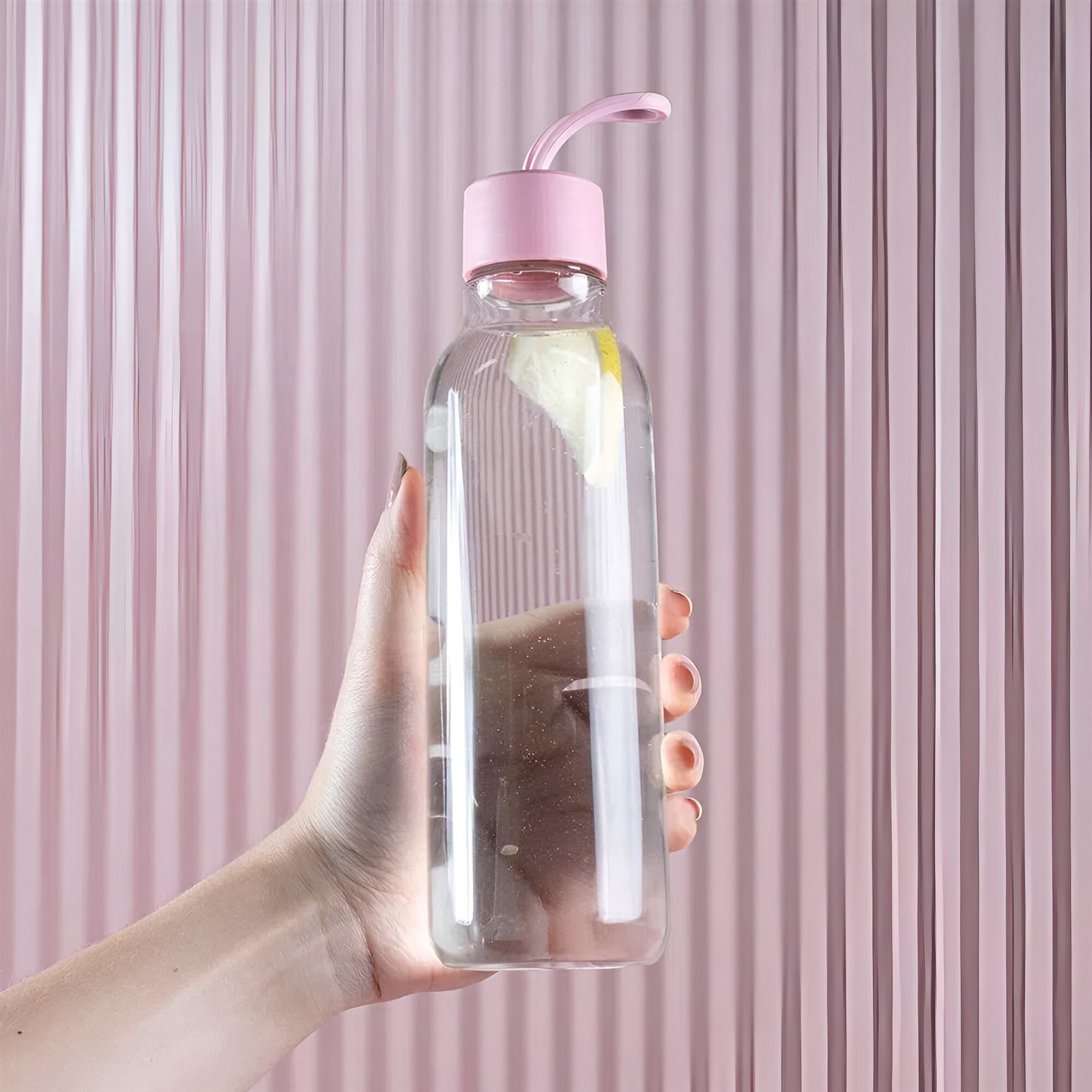 Garrafa Squeeze Liv Ou 700Ml - Rosa Quartz