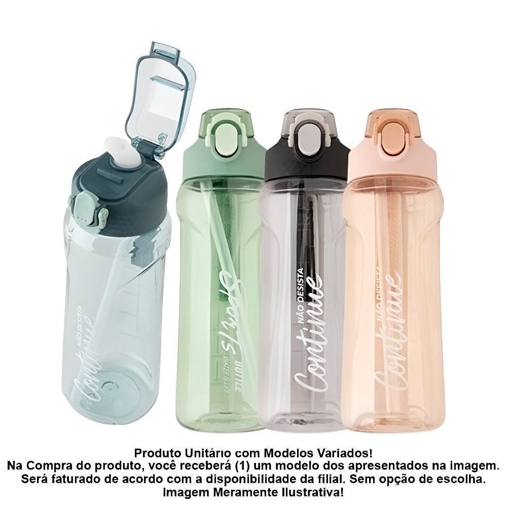 Garrafa Squeeze Sport Moment 750Ml - Sortido