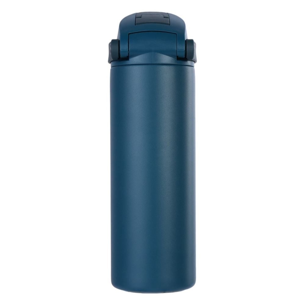 Garrafa Squeeze Térmica Isomax Straw 710Ml Nautika - Azul