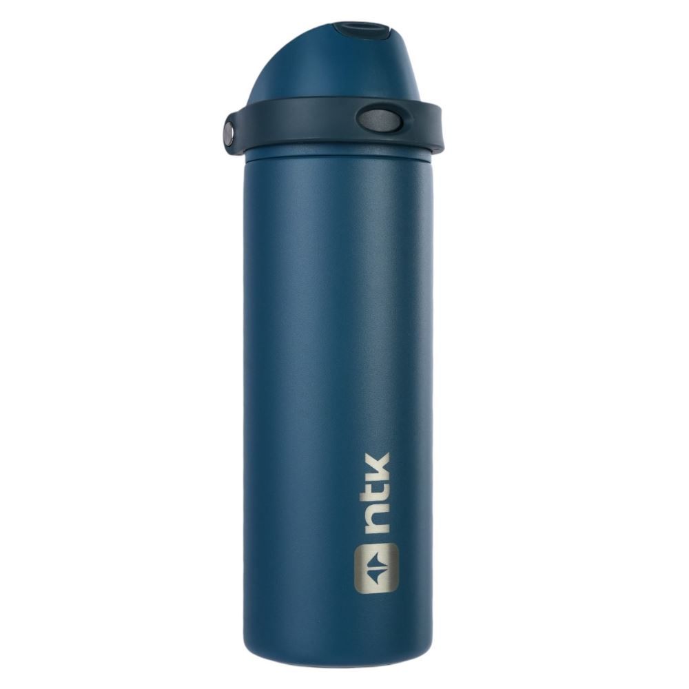 Garrafa Squeeze Térmica Isomax Straw 710Ml Nautika - Azul