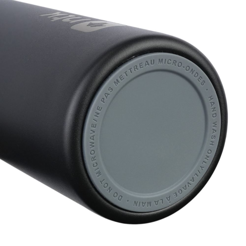 Garrafa Squeeze Térmica Isomax Straw 710Ml Nautika - Preto