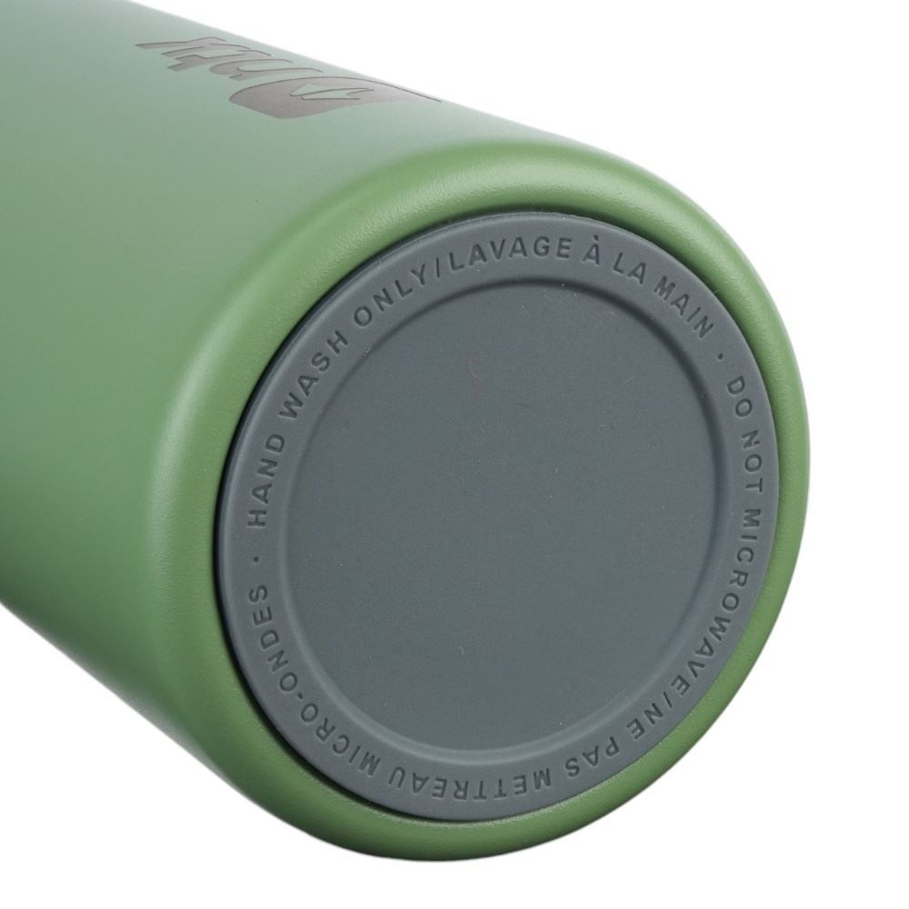 Garrafa Squeeze Térmica Isomax Straw 710Ml Nautika - Verde