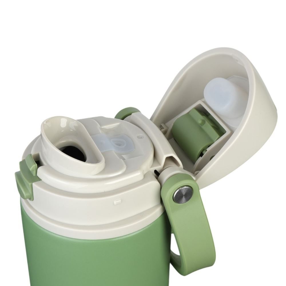 Garrafa Squeeze Térmica Isomax Straw 710Ml Nautika - Verde