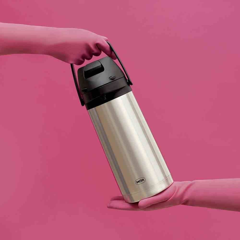 Garrafa Térmica Com Alça Airpot 1,9 Litros Mor - Inox