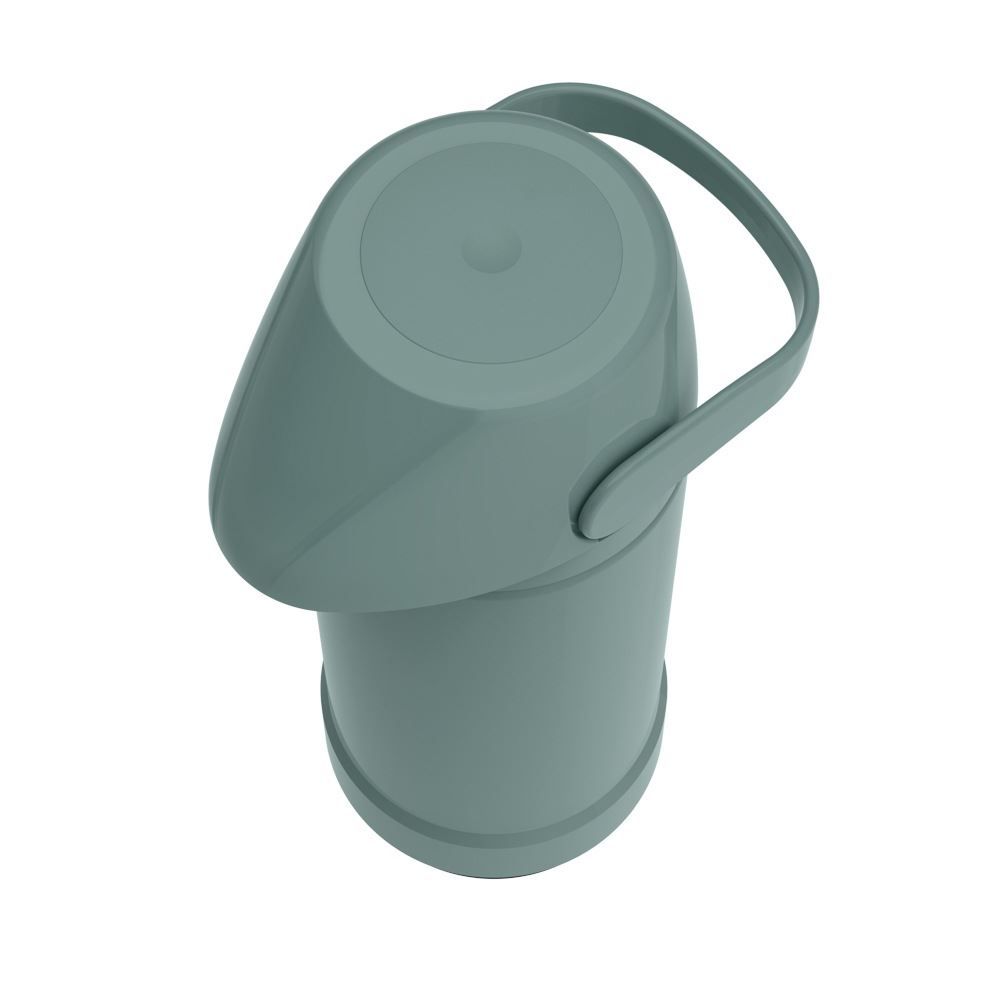 Garrafa Térmica Glt Pressão Lisa 1 Litro Invicta - Verde Salvia