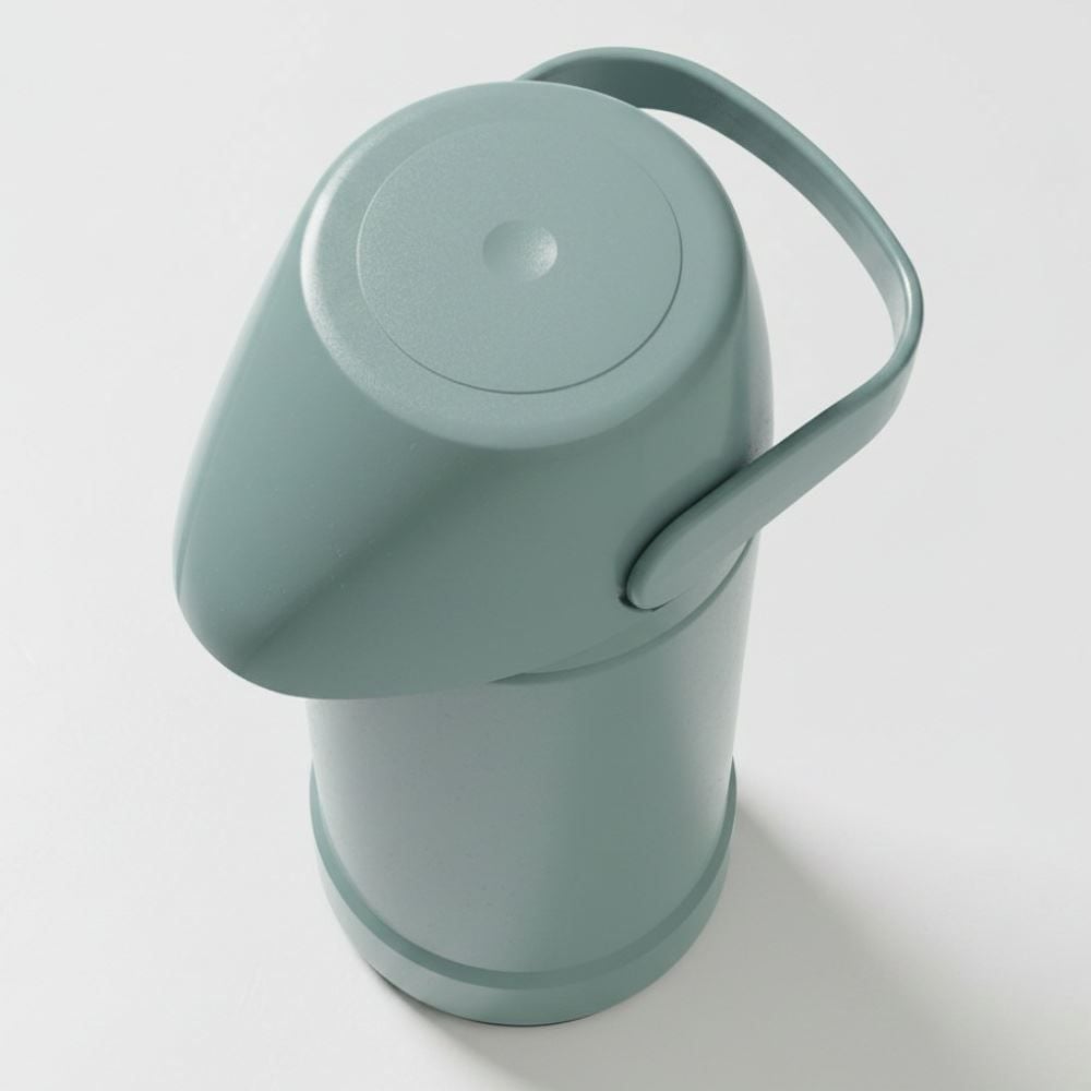 Garrafa Térmica Glt Pressão Lisa 1 Litro Invicta - Verde Salvia