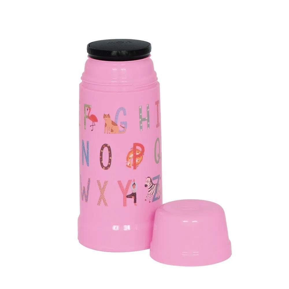 Garrafa Térmica Infantil Mini Mor 300Ml - Rosa Claro