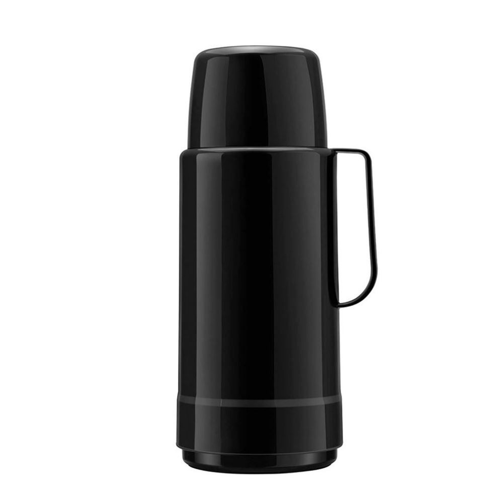 Garrafa Térmica Glt Rolha Invicta 1 Litro - Preto