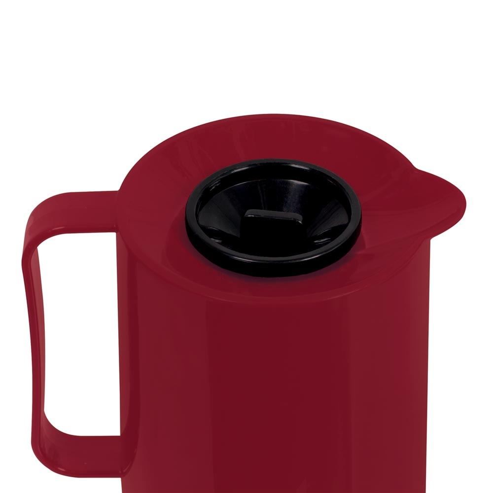 Garrafa Térmica Rolha Bule Haus Mor 1 Litro - Rubi