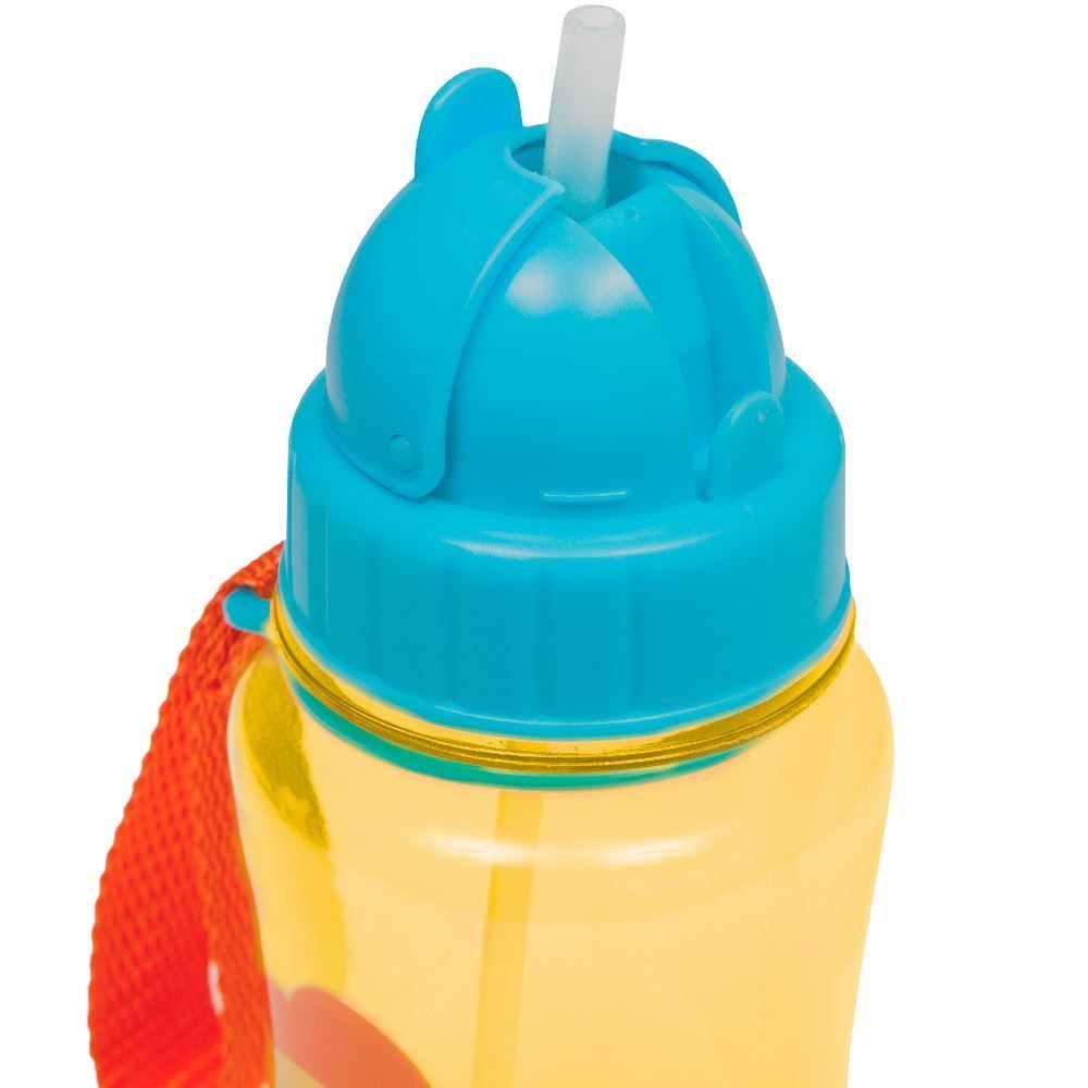 Garrafinha Infantil Com Canudo Animal Fun - Leão