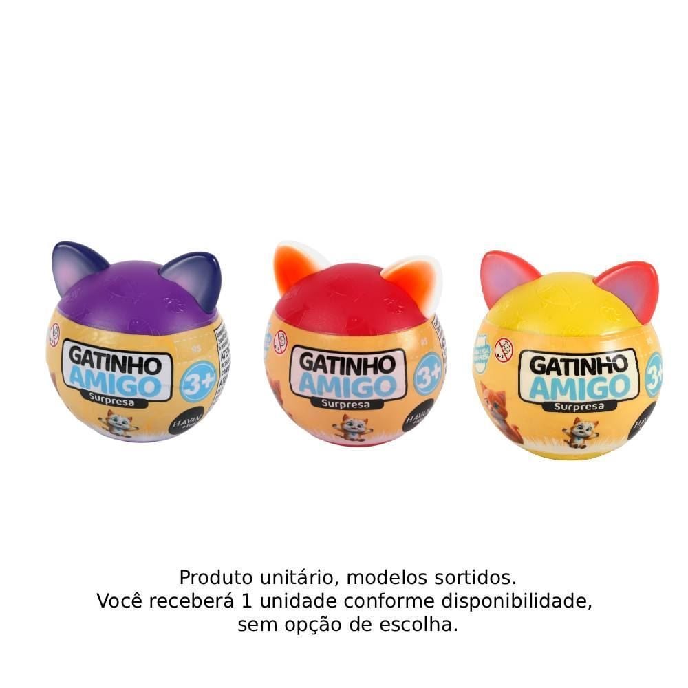 Gatinho Amigo Surpresa Havan Toys - Sortido