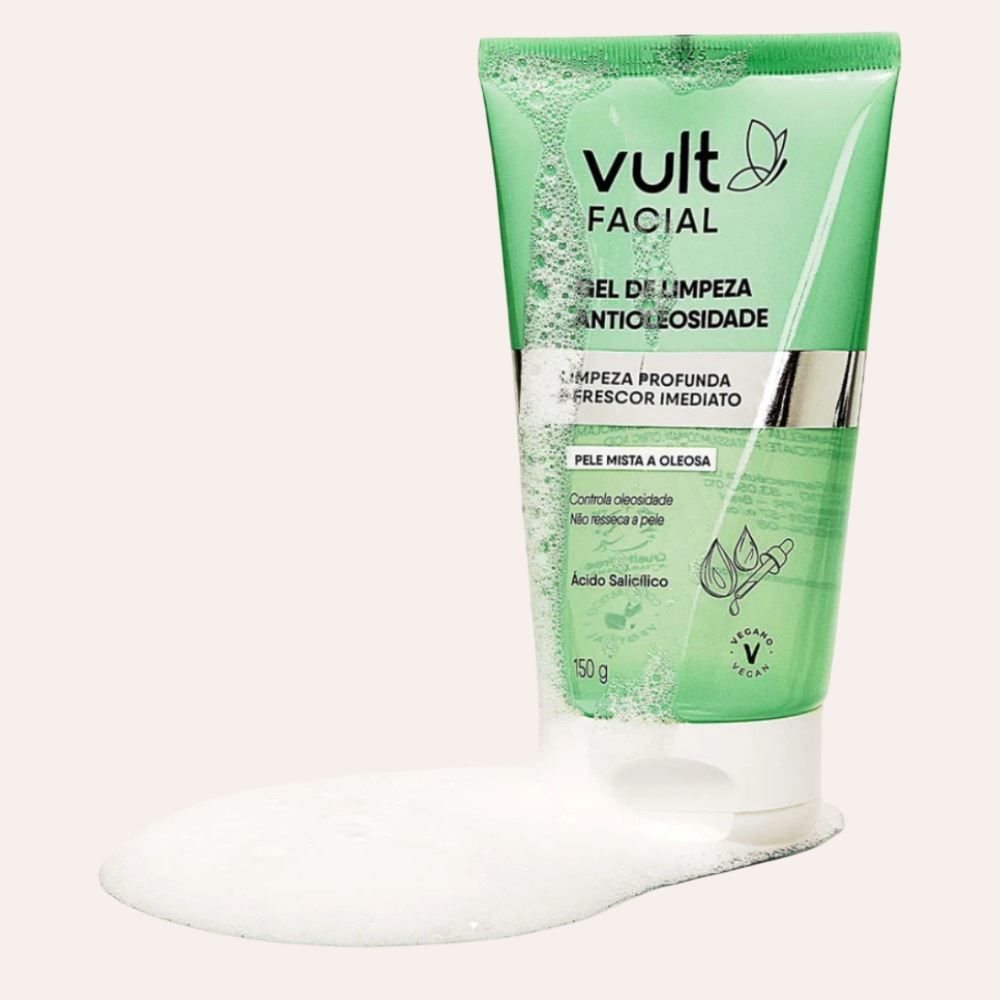 Gel de Limpeza Antioleosidade Facial 150G Vult Care