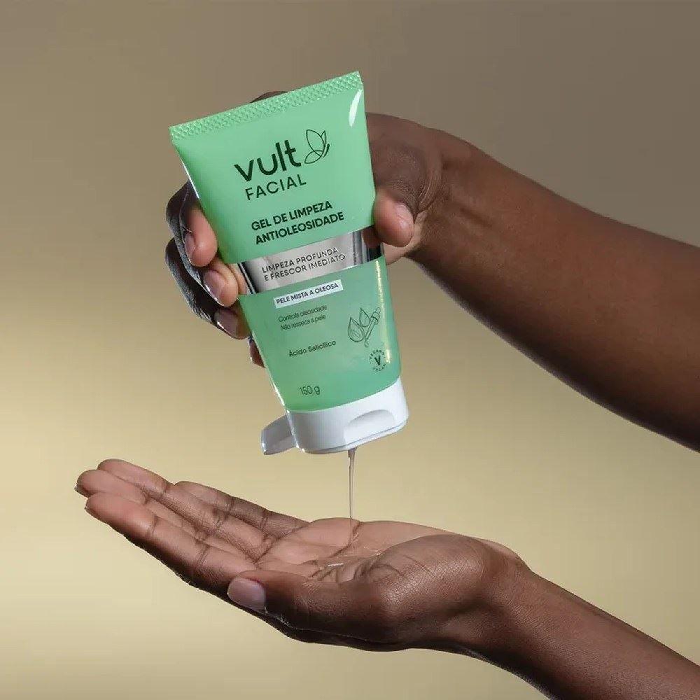 Gel de Limpeza Antioleosidade Facial 150G Vult Care