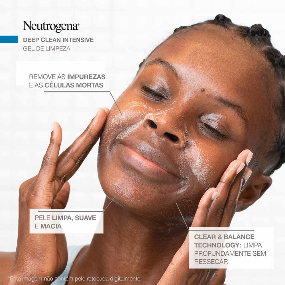 Gel De Limpeza Facial Neutrogena Deep Clean Intensive - 150g