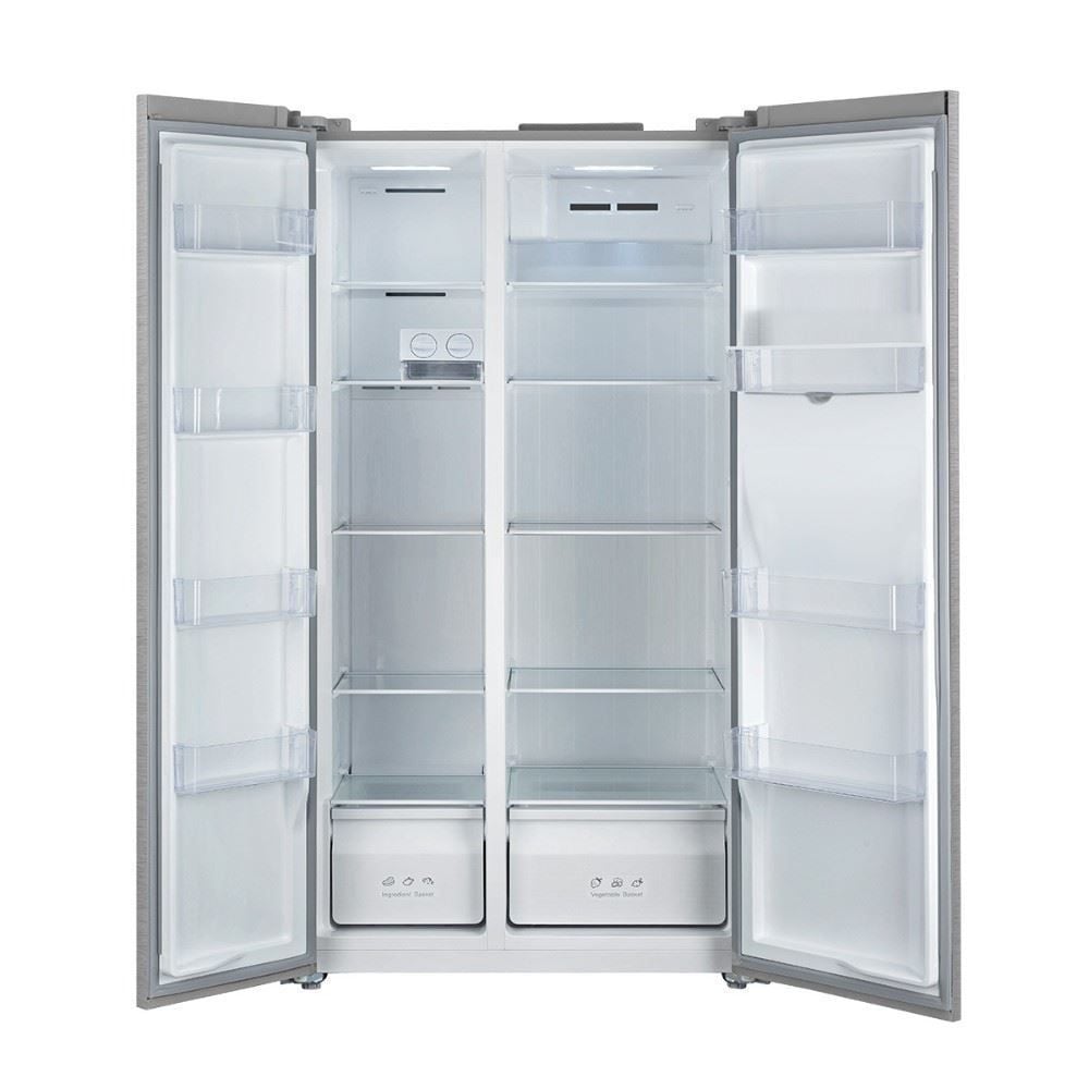 Geladeira Side By Side Philco Inverter Inox 486 Litros PRF504ID