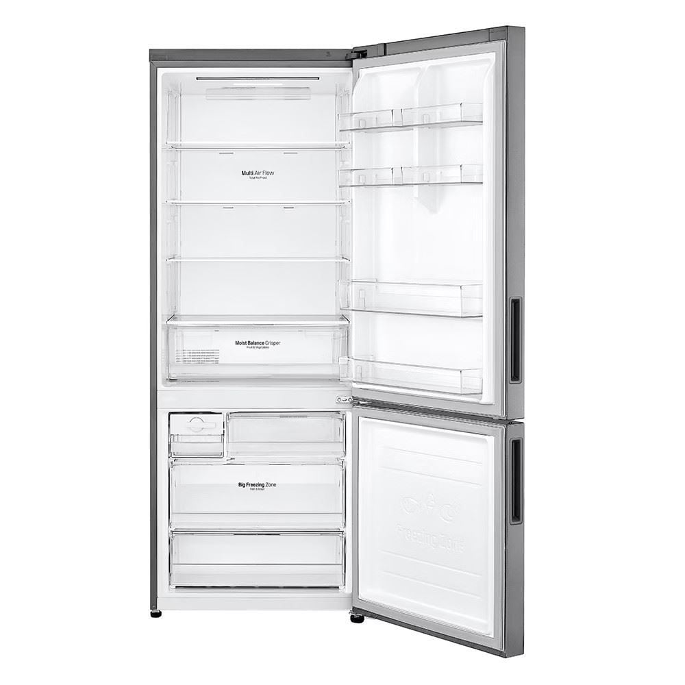 Geladeira Smart LG Frost Free Inverter 451L Inverse Inox Look GC-B569N