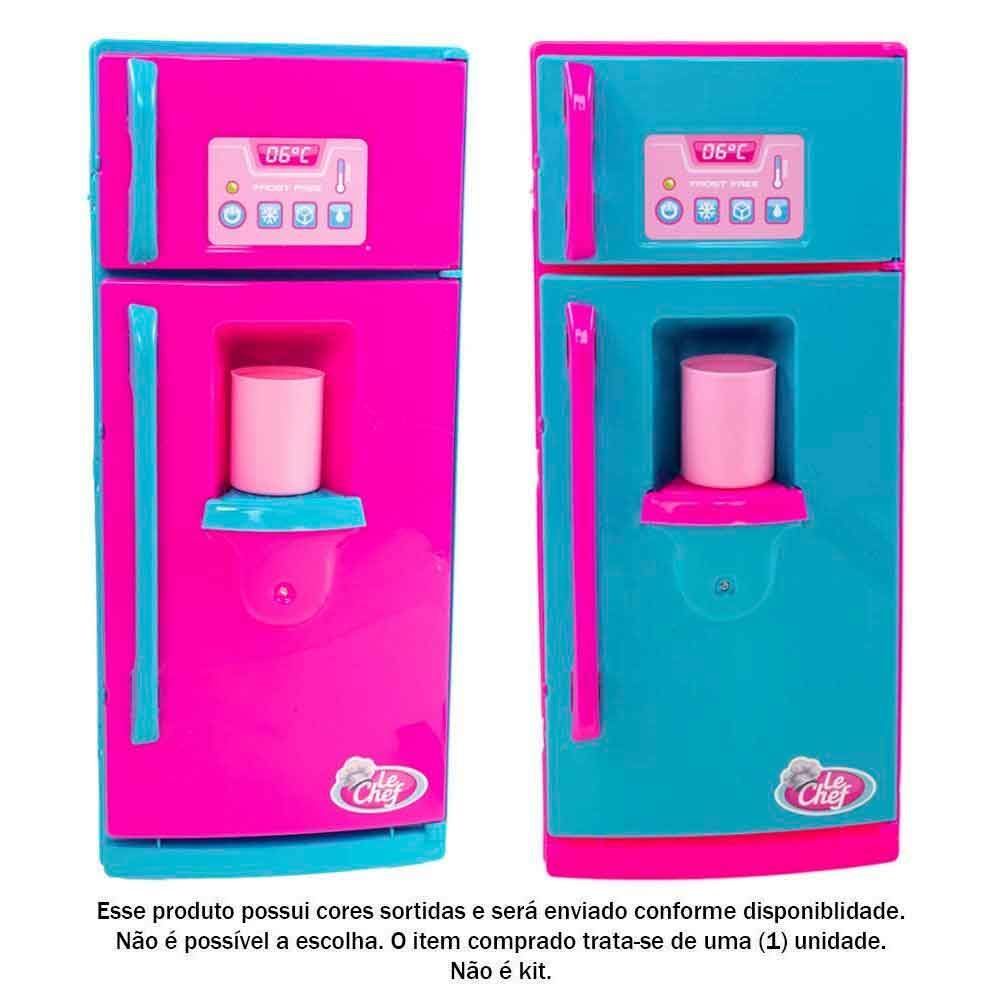 Geladeira Usual Le Chef Com Som E Luz Usual Brinquedos - 410