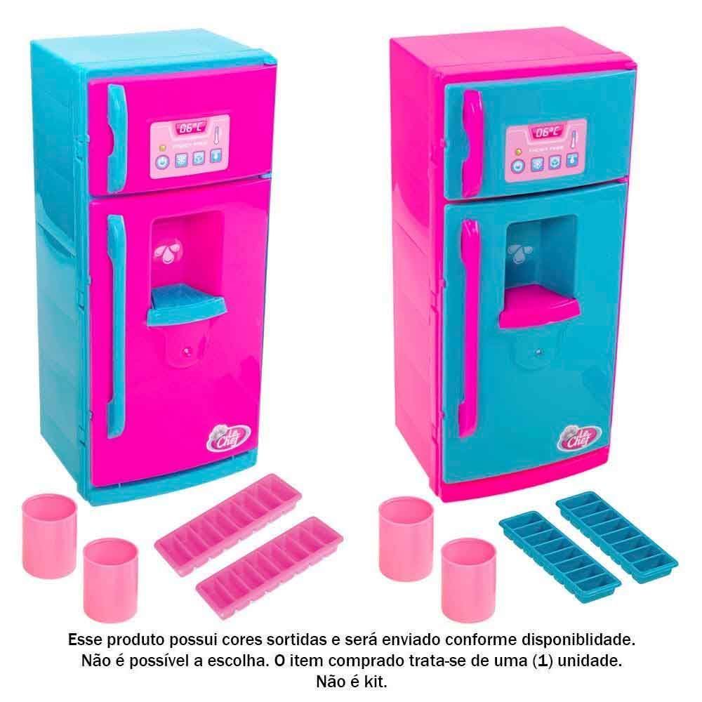 Geladeira Usual Le Chef Com Som E Luz Usual Brinquedos - 410
