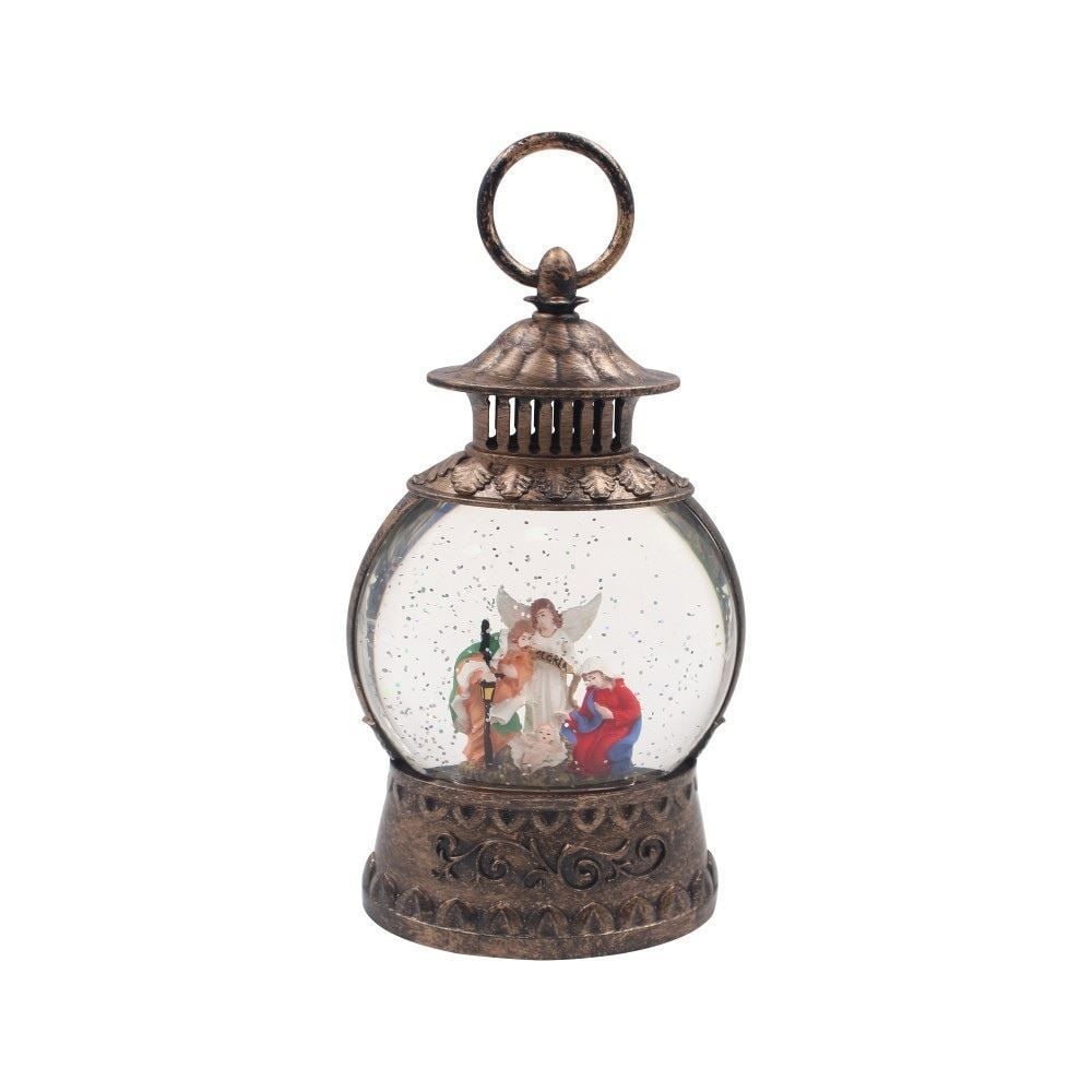 Globo Natalino Musical Com Led Havan Casa - 21 Cm