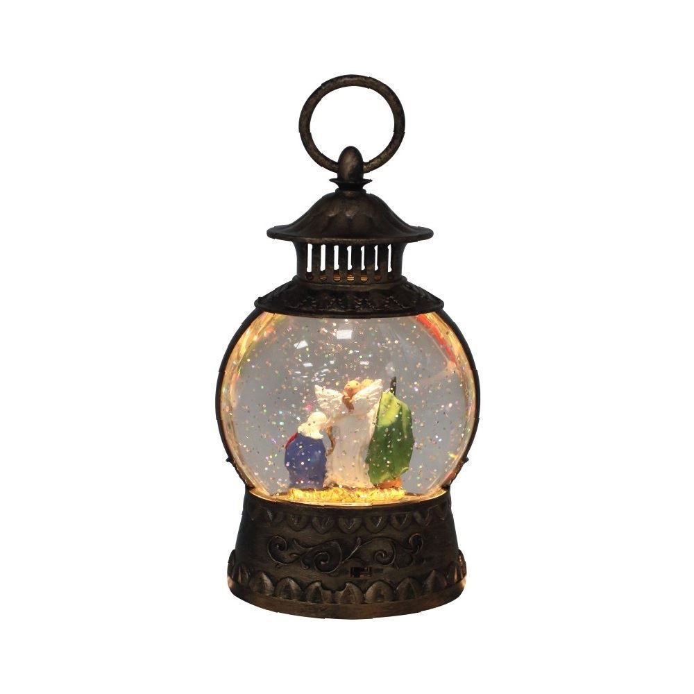 Globo Natalino Musical Com Led Havan Casa - 21 Cm