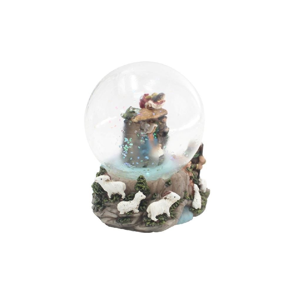 Globo Natalino Sagrada Família Havan Casa 9Cm - Colorido