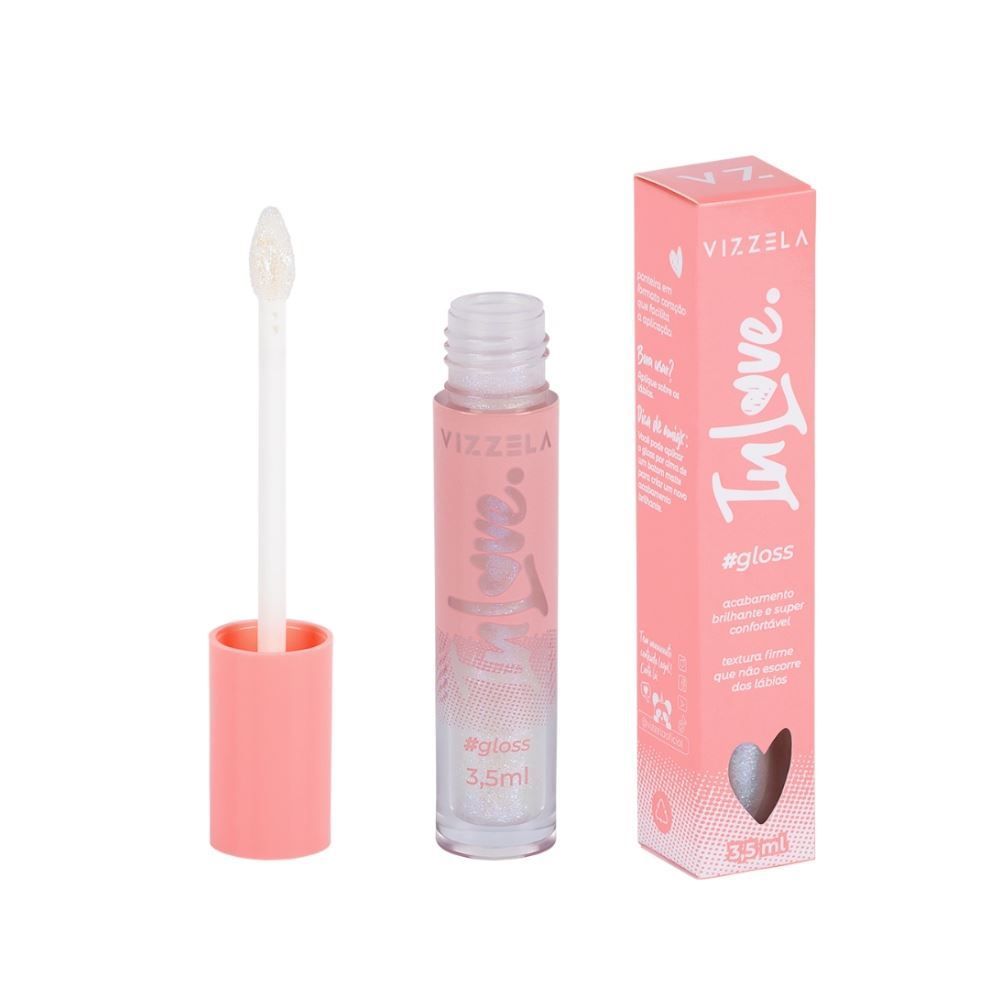 Gloss In Love Cor 03 Crush Vizzela - 3,5ml
