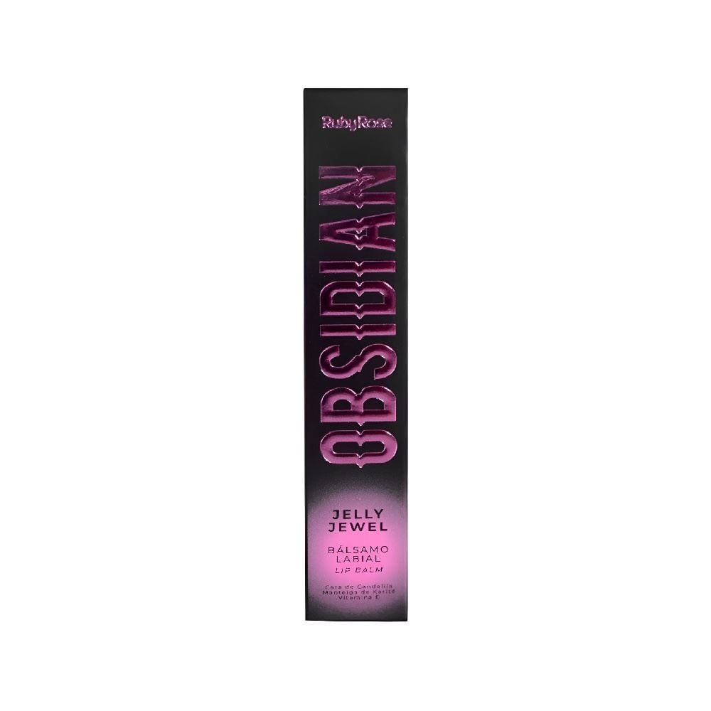 Gloss Labial Jelly Jewel Obsidian Ruby Rose - 10ml