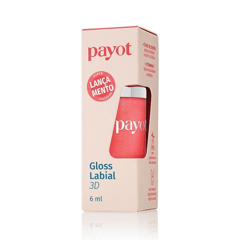 Gloss Labial 3D Goiaba 30 Payot - 6ml