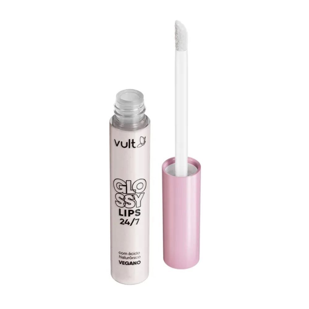 Gloss Labial Glossy Lips Incolor Perolado Vult - 5,2Ml