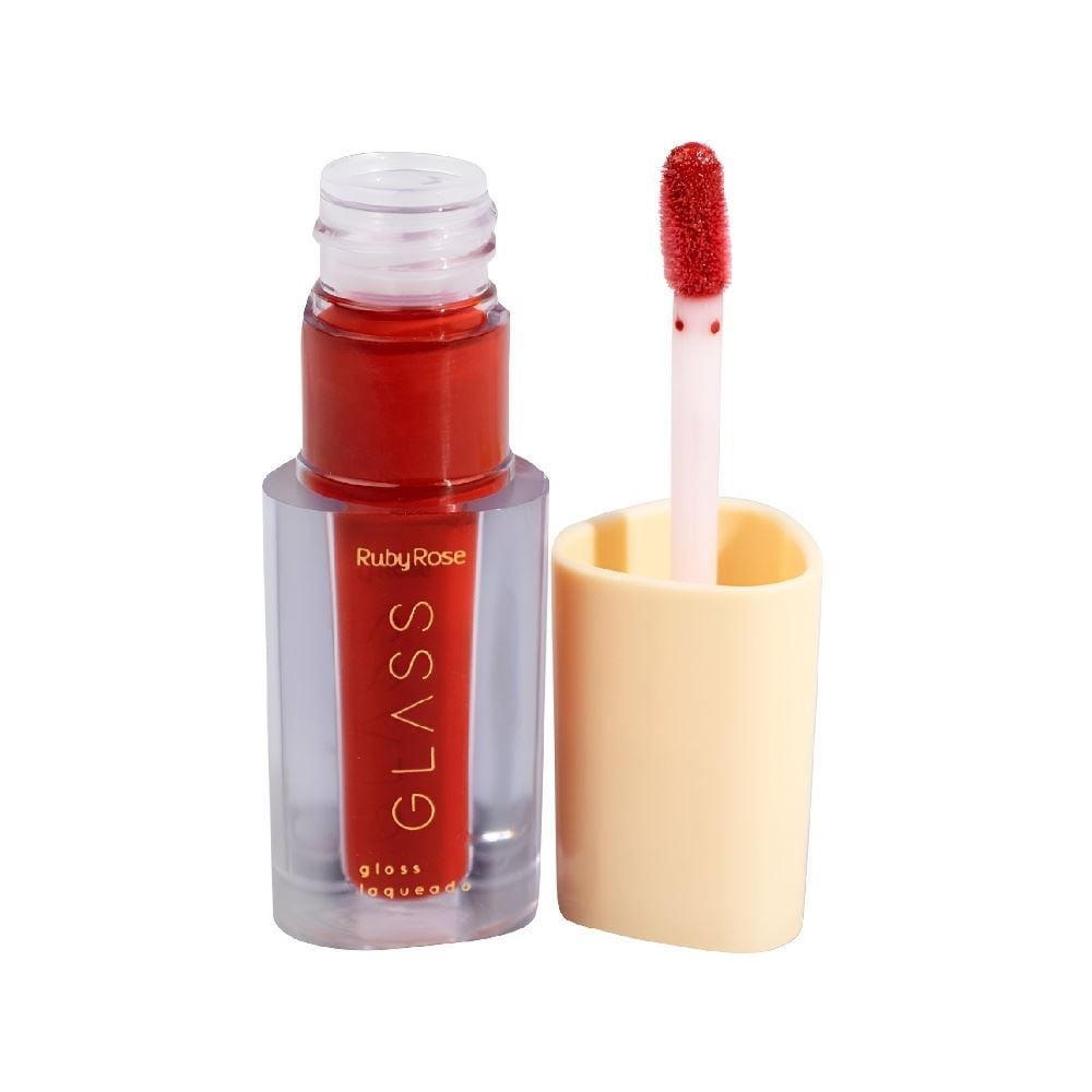 Gloss Labial Laqueado Glass Ruby Rose - 3ml