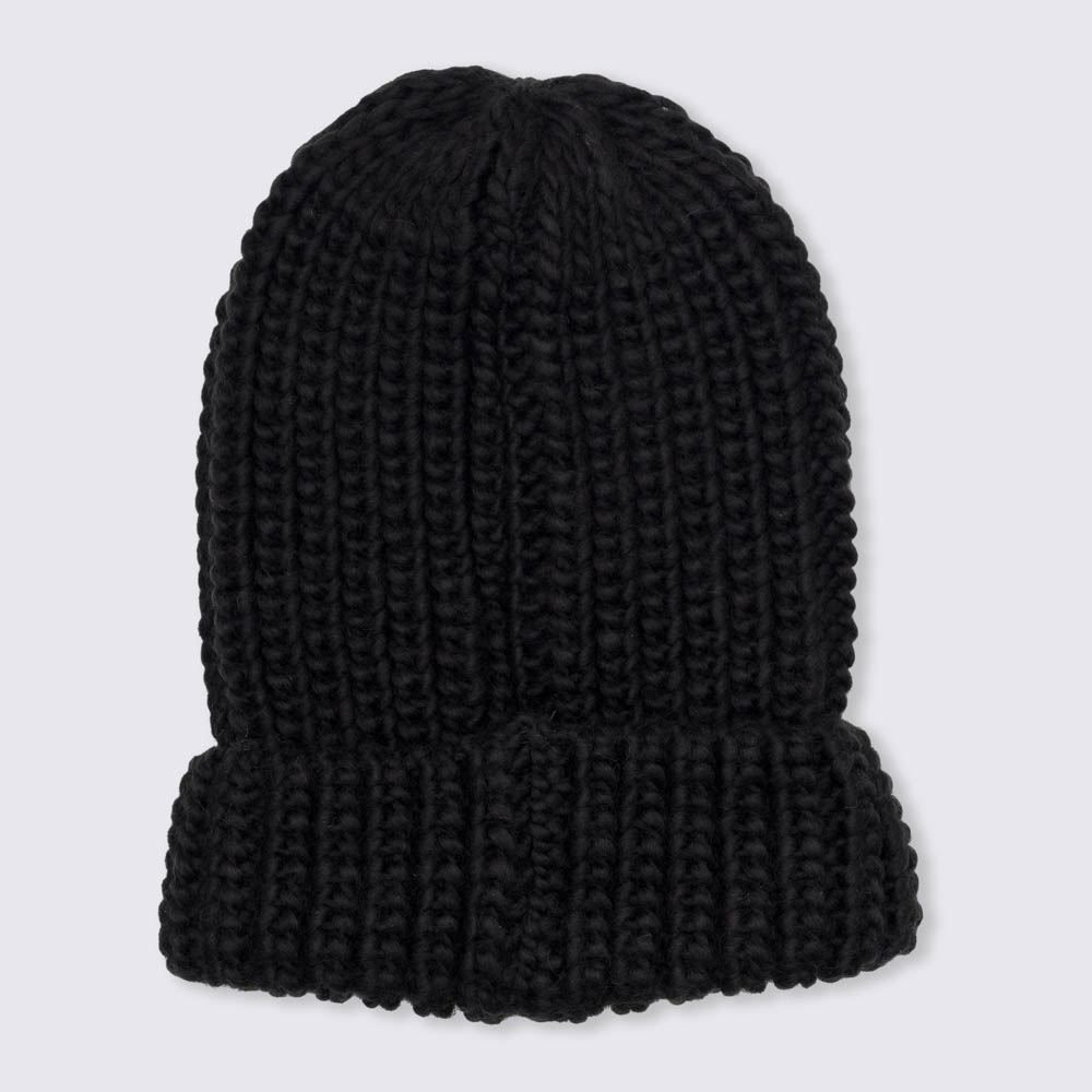 Gorro Tamanho Único Tricot Liso Patrícia Foster - PRETO U