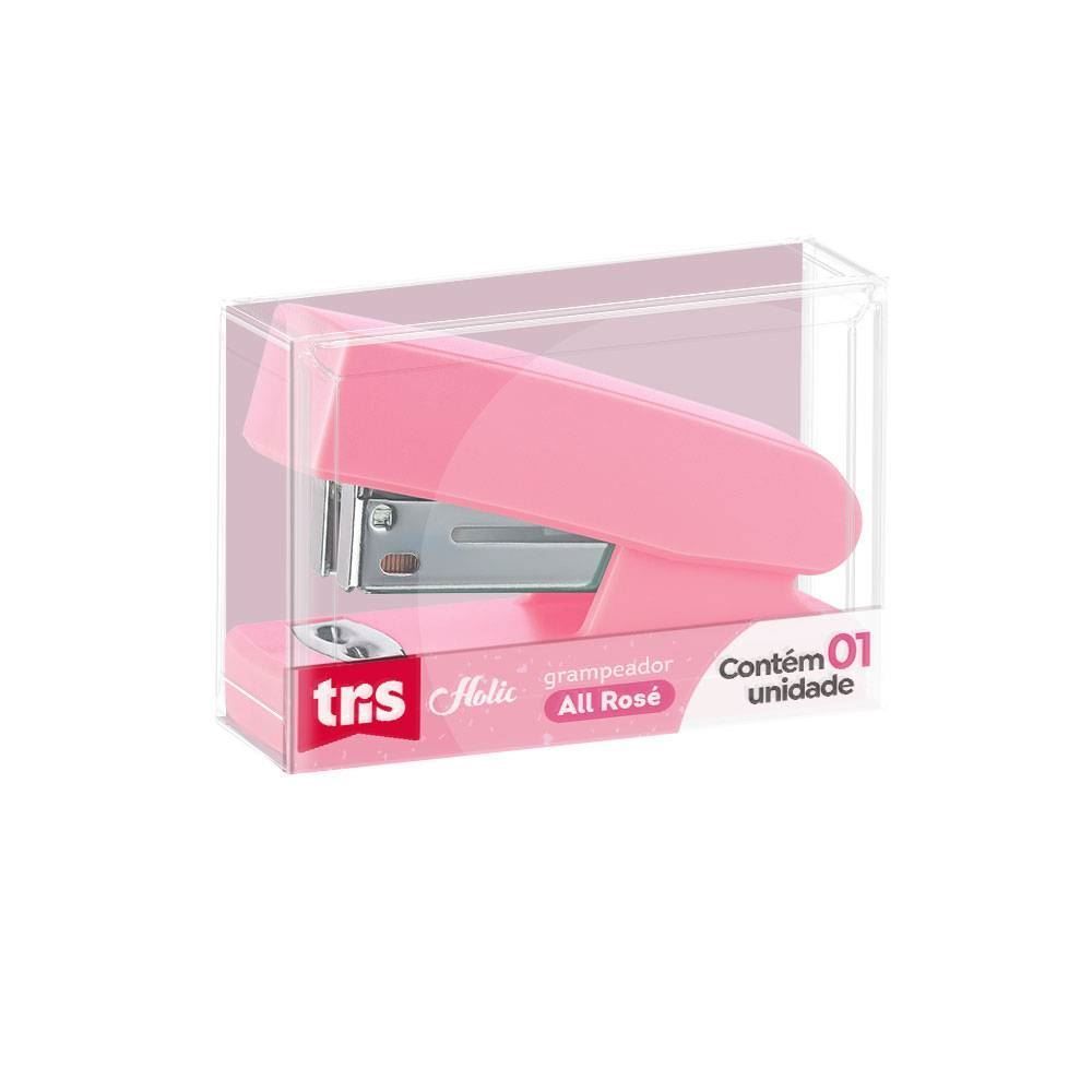 Grampeador Mini Holic All Rosé Tris - 906809