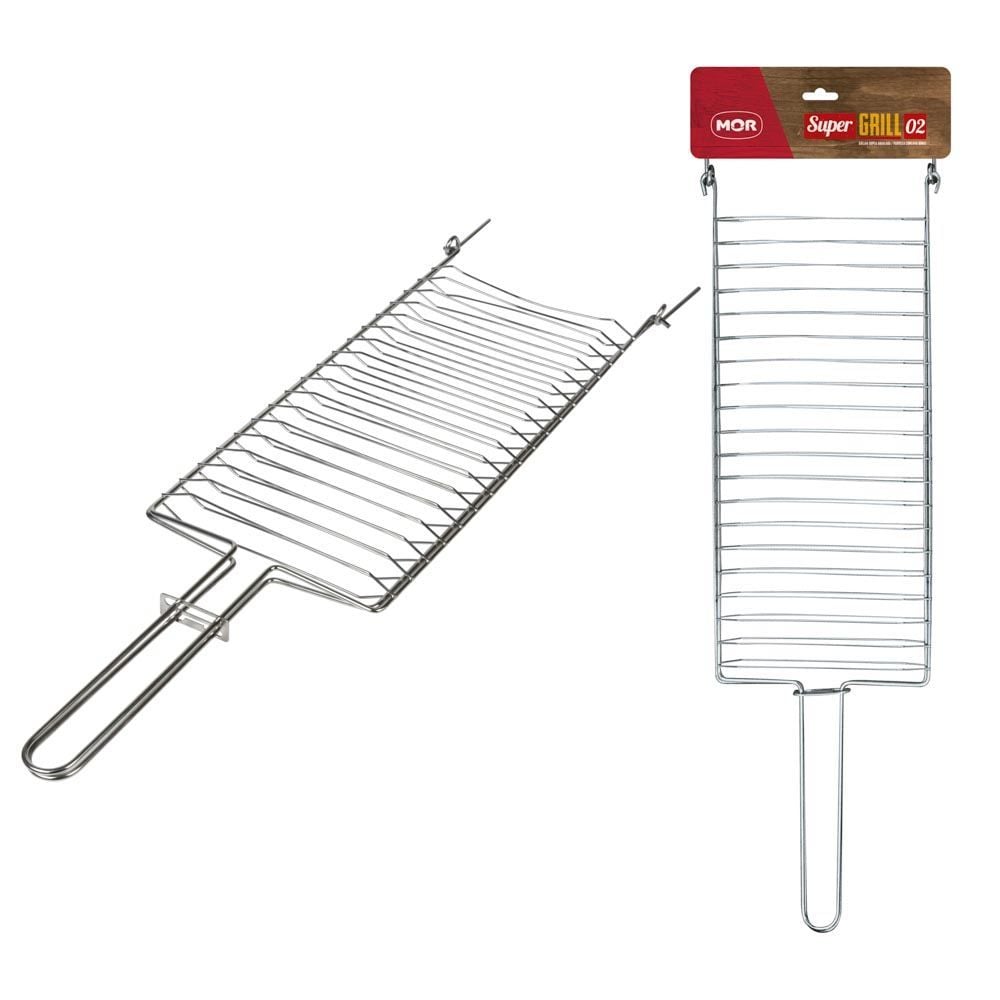 Grelha Dupla Abaulada Super Grill Média Mor - 3105