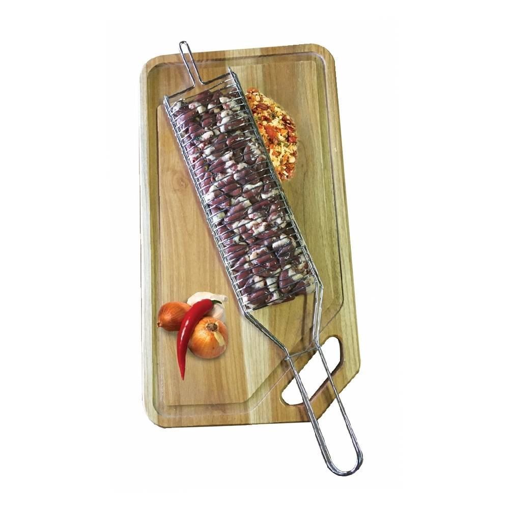 Grelha Dupla Para Coraçãozinho Utimil Aço Cromado - CR 568