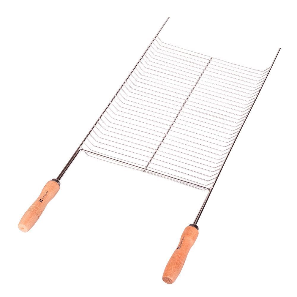 Grelha Multiuso Aço Cromado GR 35cm x 50cm Metal ADM - GR 35X50CR