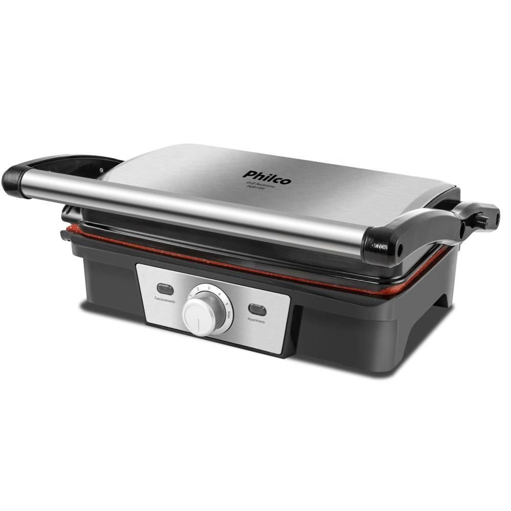Grill Philco 2 em 1 PGR19 Redstone 5 níveis de Temperatura